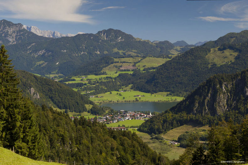 lakes and mountains holidays around lake Walchsee, tirol, austria, accommodation