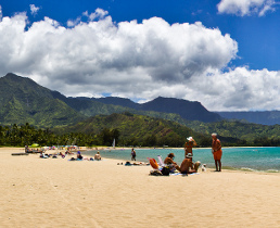 kauai villa on hanalei beach