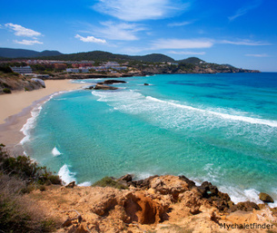 Playa d'en Bossa beach villas