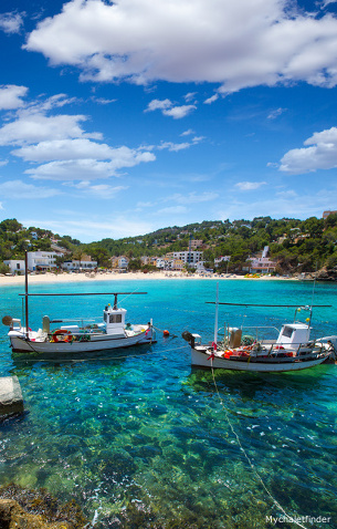 cala vadella fishing boats