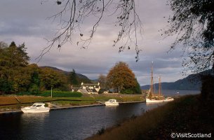 Fort Augustus winter snow