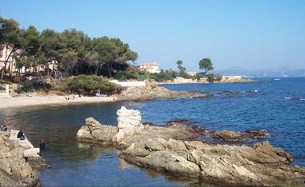 frejus coastal path, beach coves