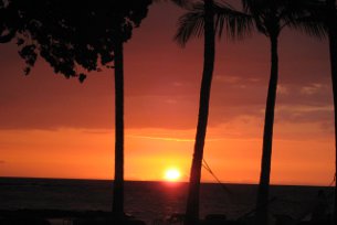 Haleiwa nightlife - sunset