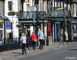 Pitlochry winter snow