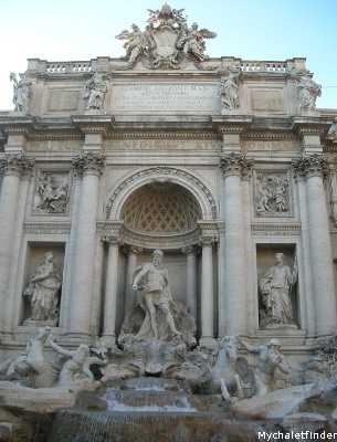trevi fountain, city breaks in rome, rome accommodation
