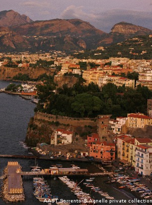 harbour, boats, sunset on the amalfi coats, campania